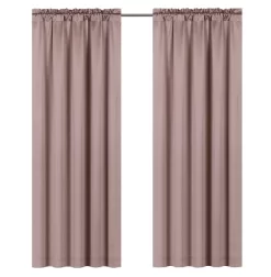 Kate Aurora Basic Faux Silk Rod Pocket Shimmery Sheer Single Window Curtain Panel -Home Decor Store GUEST 3d0762a1 94fb 41a0 aaaa 4ecae3d5c8e5