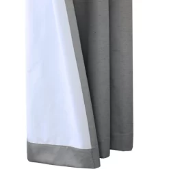 Thermaplus Ventura Blackout Grommet Curtain Panel Pair Frame Your Windows With Subtle Slub Textured Motif Each 78" X 84" Dark -Home Decor Store GUEST 3ec1aefa cbfd 409e bfdd bdd0b028e3f4