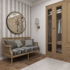 Wood Floral Medallion Wall Mirror White - Olivia & May -Home Decor Store GUEST 44dd63bb df1c 4af7 91df 419495627026