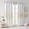1pc 42"x84" Blackout Kendra Metallic Animal Print Curtain Panel White/Gold - Intelligent Design -Home Decor Store GUEST 45b25716 052a 4868 b4e1 5dc32b7950e7
