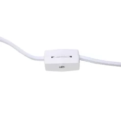 11.81" Tall Petite Hammered Square Bedside Table Desk Lamp With White Fabric Shade Silver - Simple Designs -Home Decor Store GUEST 4619deaa 939b 4d41 860b f387361d8fb6