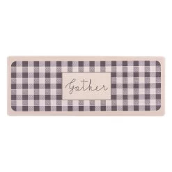World Rug Gallery Gather Plaid Anti-Fatigue Standing Mat -Home Decor Store GUEST 481bc746 fefc 40be 99cb 9f271bf188bb
