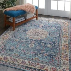Nourison Vintage Kashan VKA01 Indoor Area Rug -Home Decor Store GUEST 4aab768a eb6e 442b b0d3 4cb1ab6d83ab