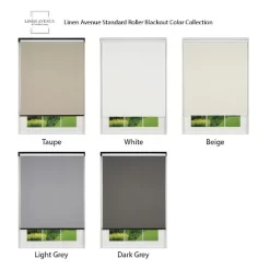 Linen Avenue Cordless Blackout Roller Shade, Beige And Taupe -Home Decor Store GUEST 4c2f1f83 1ef4 4c7d 9049 fbb331f7d7cf