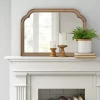 36" X 26" French Country Mantle Wood Mirror Natural - Threshold™ -Home Decor Store GUEST 4e87bb24 bf24 4e6a 8a30 c8b4a0959b21