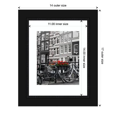 Amanti Art Avon Black Picture Frame 5 Amanti Art Avon Black Picture Frame - Image 3