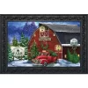 Christmas Tree Farm Doormat Red Pickup Indoor Outdoor 30" X 18" Briarwood Lane -Home Decor Store GUEST 548f51db 0d05 417f b0a7 b8e349708e76