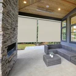 48" X 72" Outdoor Sunset Sunshades With Crank Sand Dollar - Radiance -Home Decor Store GUEST 56c5fc02 96a0 442f ac93 44c3ea6bf432