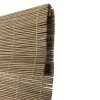 48" X 72" Outdoor Imperial Matchstick Rayon From Bamboo Cord-Free Natural Rollup Blinds Driftwood - Radiance