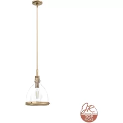 10" 1-Light Van Nuys Pendant Alturas Gold - Hunter Fan