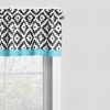 Bacati - Love Black/Turquoise Window Valance 2 Bacati - Love Black/Turquoise Window Valance -Home Decor Store GUEST 5af214aa 42c5 4a3c 8b48 3e2ec26a4d7b