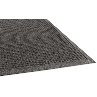 3'x10' Rectangle Solid Plastic Floor Mat Black - Guardian 6 3'x10' Rectangle Solid Plastic Floor Mat Black - Guardian - Image 4