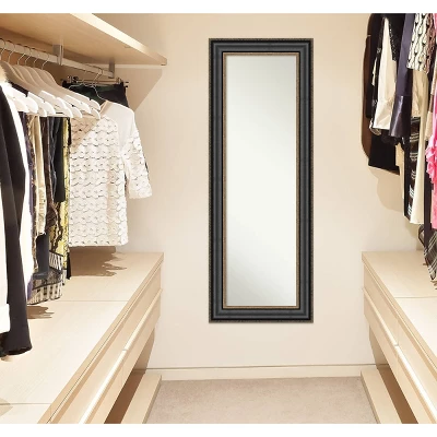 Thomas Bronze Framed Full Length On The Door Mirror Black - Amanti Art 7 Thomas Bronze Framed Full Length On The Door Mirror Black - Amanti Art - Image 5