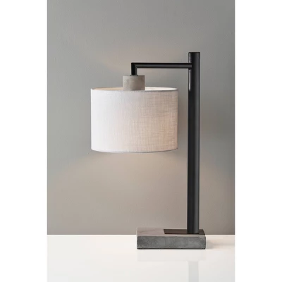 Devin Table Lamp Black - Adesso 4 Devin Table Lamp Black - Adesso - Image 2