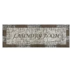 Sussexhome Non Skid Cotton Washable Laundry Room Runner Rug, 20" X 59" -Home Decor Store GUEST 6a396244 5e43 4249 a61e 83c8b3a28681