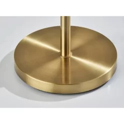 Nina Floor Lamp Antique Brass (Includes LED Light Bulb) - Adesso -Home Decor Store GUEST 6c07bfb4 bfc6 49f2 baed 8f0a89271010