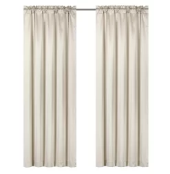 Kate Aurora Basic Faux Silk Rod Pocket Shimmery Sheer Single Window Curtain Panel -Home Decor Store GUEST 6d5c1ffd b0b1 4b8b 8c5f bd6293234e83