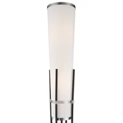 Possini Euro Design Flute Modern Torchiere Floor Lamp 64" Tall Satin Black Brushed Nickel White Linen Shade For Living Room Bedroom Office House Home 12 Possini Euro Design Flute Modern Torchiere Floor Lamp 64" Tall Satin Black Brushed Nickel White Linen Shade For Living Room Bedroom Office House Home -Home Decor Store GUEST 6d8338c9 1eea 4637 a805 c6f342edfa75