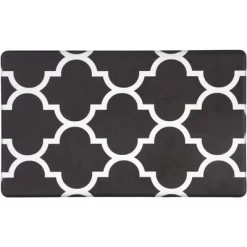 World Rug Gallery Contemporary Modern Trellis Anti Fatigue Standing Mat -Home Decor Store GUEST 7024f70d aeb6 48dc 85bf ce11b5fa4b36