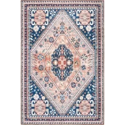 NuLOOM Nevaeh Machine Washable Bohemian Medallion Area Rug 29 NuLOOM Nevaeh Machine Washable Bohemian Medallion Area Rug -Home Decor Store GUEST 711ce201 b5d2 4522 8759 67d67f403b04