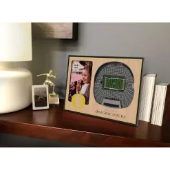 4" X 6" NCAA Oregon Ducks 3D StadiumViews Picture Frame