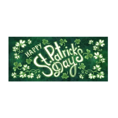 Evergreen Indoor Outdoor Doormat Bundle Set Of 5 - Frame And 4 Holiday Seasonal Inserts Valentine's Truck Easter 4th Of July And St. Patricks 5 Evergreen Indoor Outdoor Doormat Bundle Set Of 5 - Frame And 4 Holiday Seasonal Inserts Valentine's Truck Easter 4th Of July And St. Patricks - Image 3