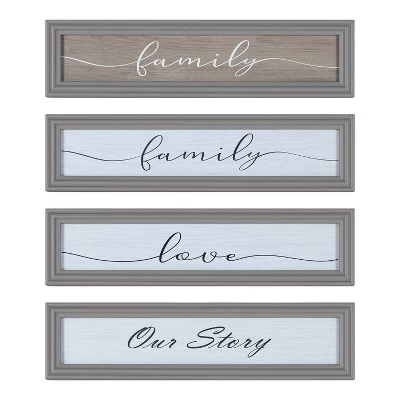 10pc Bordeaux Frame Expressions Box Set Rustic Brown/Charcoal Gray - Kate & Laurel All Things Decor 6 10pc Bordeaux Frame Expressions Box Set Rustic Brown/Charcoal Gray - Kate & Laurel All Things Decor - Image 5