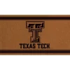Evergreen Texas Tech University Logo Turf Mat, Brown- 28 X 16 Inches Indoor Outdoor Doormat -Home Decor Store GUEST 760a9681 8305 486c a73d 142e51344522