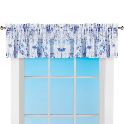 Collections Etc Floral Sheer Valance 7 Collections Etc Floral Sheer Valance - Image 5