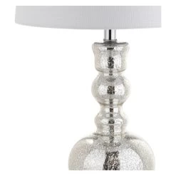 28.5" Genie Glass Table Lamp Set Of 2 Silver (Includes LED Light Bulb) - JONATHAN Y 6 28.5" Genie Glass Table Lamp Set Of 2 Silver (Includes LED Light Bulb) - JONATHAN Y -Home Decor Store GUEST 7ace6656 81d5 4696 a22b 78d8ae3cbc80