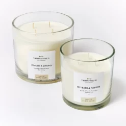 Clear Glass Cypress & Juniper Candle White - Threshold™ Designed With Studio McGee 9 Clear Glass Cypress & Juniper Candle White - Threshold™ Designed With Studio McGee -Home Decor Store GUEST 7d898c39 8a13 4ddb bd04 1def94ae2a46