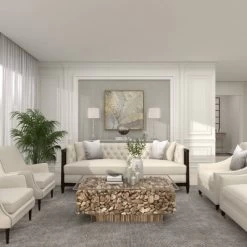 Glass Table Lamp With Drum Shade Silver - Olivia & May -Home Decor Store GUEST 7e41048d acfe 412d aa5c d6b80ac183e4