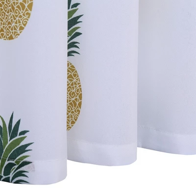 Trinity Pineapple Tier Curtains 24 Inches Length For Kitchen Bathroom Window 3 Trinity Pineapple Tier Curtains 24 Inches Length For Kitchen Bathroom Window