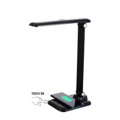 Bright Clean Desk Lamp Black (Includes LED Light Bulb) - Brilli