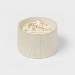 Textured Straight Side Ceramic Vanilla Pumpkin Candle White - Threshold™ 13 Textured Straight Side Ceramic Vanilla Pumpkin Candle White - Threshold™ -Home Decor Store GUEST 8674ac69 18eb 4b1b b70c 044015f5edd1