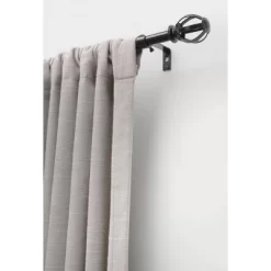 Decorative Drapery Single Rod Set With Cage Ball Finials Oil Rubbed Bronze - Lumi Home Furnishings -Home Decor Store GUEST 8943cac1 5ce8 442d 9765 0ca7f492aecd