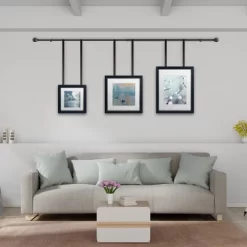 Hastings Home Black Curtain Rod With Cone Finials -Home Decor Store GUEST 8aeabee5 dc16 4ab6 a92a 429225e4e3a6