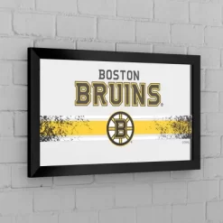 NHL Boston Bruins Framed Logo Mirror -Home Decor Store GUEST 8f77fa68 7f01 4c19 9b5e b442dfb7ba5d