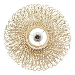 Circular Rattan Pendant Light Beige - Lalia Home -Home Decor Store GUEST 90bbace2 ab96 41f4 a9d8 d72b2f4b16fb