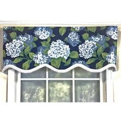 Hydrangea Ruffled Provance Valance 3in Rod Pocket 50in X 17in By RLF Home 9 Hydrangea Ruffled Provance Valance 3in Rod Pocket 50in X 17in By RLF Home -Home Decor Store GUEST 926eb2cb b12b 4c8e a7fa d8ec74400faa