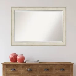 41" X 29" Regal Birch Framed Wall Mirror Cream - Amanti Art 12 41" X 29" Regal Birch Framed Wall Mirror Cream - Amanti Art -Home Decor Store GUEST 92c04036 9a28 4252 a423 afb29fba7033