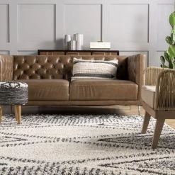 NuLOOM Cassia Moroccan Diamond Shaggy Tassel Area Rug -Home Decor Store GUEST 93f1a16d fe04 4b6e 9145 e5fe8a2d4a6f