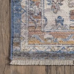 NuLOOM Addison Transitional Faded Medallion Fringe Area Rug -Home Decor Store GUEST 9e2f80f5 faa3 4448 bbb8 e16028b53b2f
