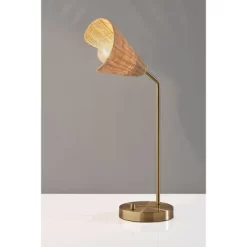 Cove Table Lamp Antique Brass - Adesso