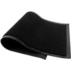 KAF Home Set Of 2 Ribbed Door Mat | 17 X 30 Inches, Durable Indoor Outdoor Entry Way Rug | Perfect For Mud-Rooms, High Traffic Areas, Garages, Storefronts, And Everyday Home Use -Home Decor Store GUEST a0938c9e e033 4e61 9052 972f55585933