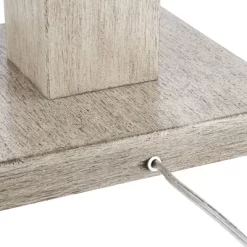 Barnes And Ivy Baluster Country Cottage Floor Lamp 63 1/2" Tall Pickled Wood Oatmeal Linen Drum Shade For Living Room Reading Bedroom Office House -Home Decor Store GUEST a2fdc0f6 55d4 4415 9517 941b2a388fad