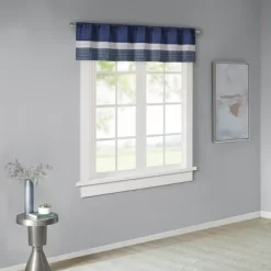 18"x50" Salem Polyoni Pintuck Window Valance - Madison Park -Home Decor Store GUEST a3963503 3842 4e03 9c43 f3d9a16bade3