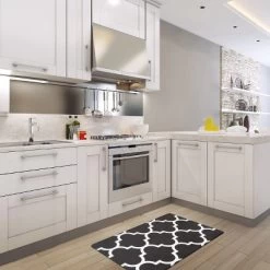 World Rug Gallery Contemporary Modern Trellis Anti Fatigue Standing Mat -Home Decor Store GUEST a566b2c3 cd47 4c42 95b3 725fa0ef4e44