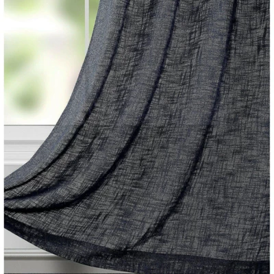 Kate Aurora 2 Piece Heavy Woven Heavy Duty Linen Styled Grommet Top Window Curtain Panels 3 Kate Aurora 2 Piece Heavy Woven Heavy Duty Linen Styled Grommet Top Window Curtain Panels