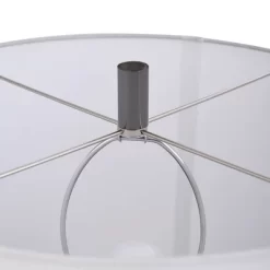 Round Metal Floor Lamp With Crystal Accent Black/Nickel - StyleCraft 12 Round Metal Floor Lamp With Crystal Accent Black/Nickel - StyleCraft -Home Decor Store GUEST a94d6ed6 952e 4a43 8546 a034b34161fd